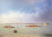 John Gadsby Chapman Charleston Bay and City oil painting reproduction